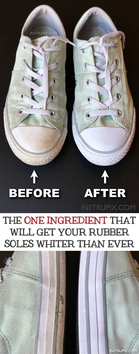 how to whiten converse rubber